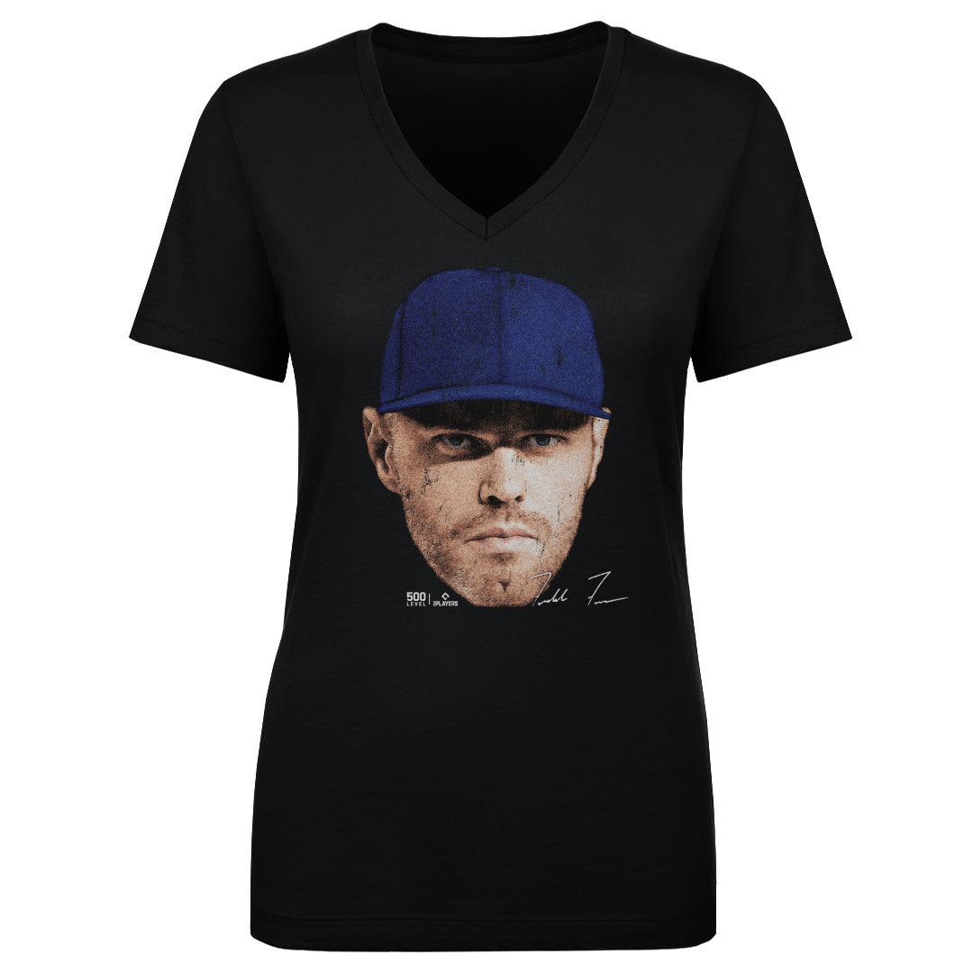 Freddie Freeman Los Angeles D Vintage Head WHT