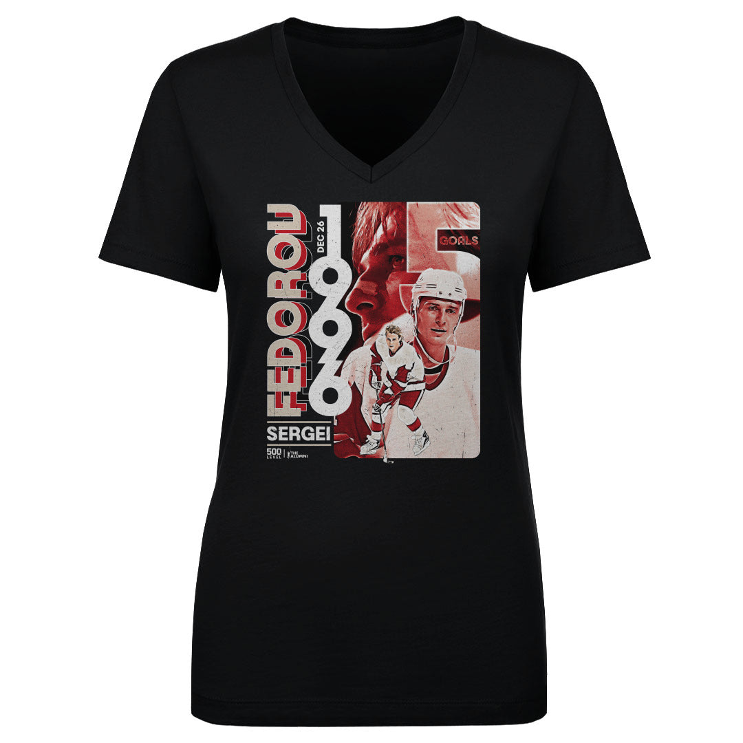 Sergei Fedorov Detroit 5 Goal Game 1996 WHT