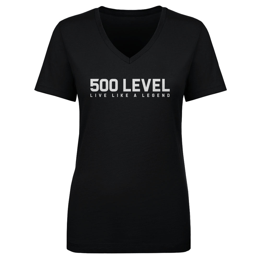 500 LEVEL Wordmark WHT
