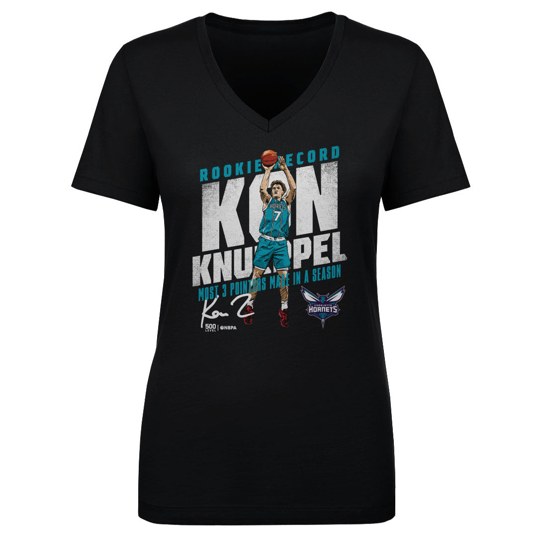 Kon Knueppel Charlotte Hornets Rookie Record WHT