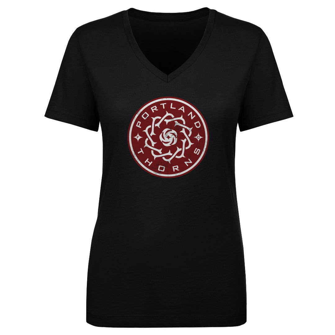 Portland Thorns FC Vintage Primary Logo WHT