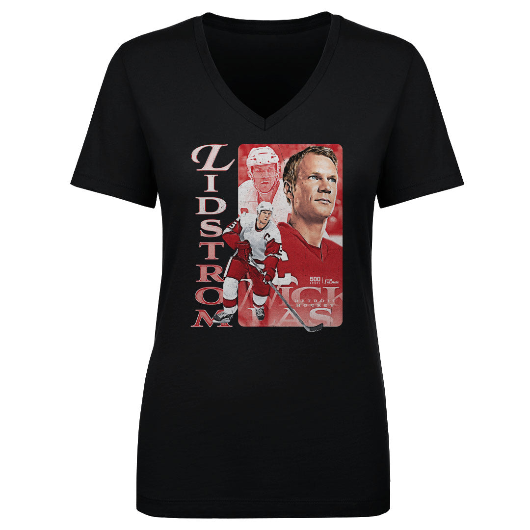 Nicklas Lidstrom Detroit Vintage WHT