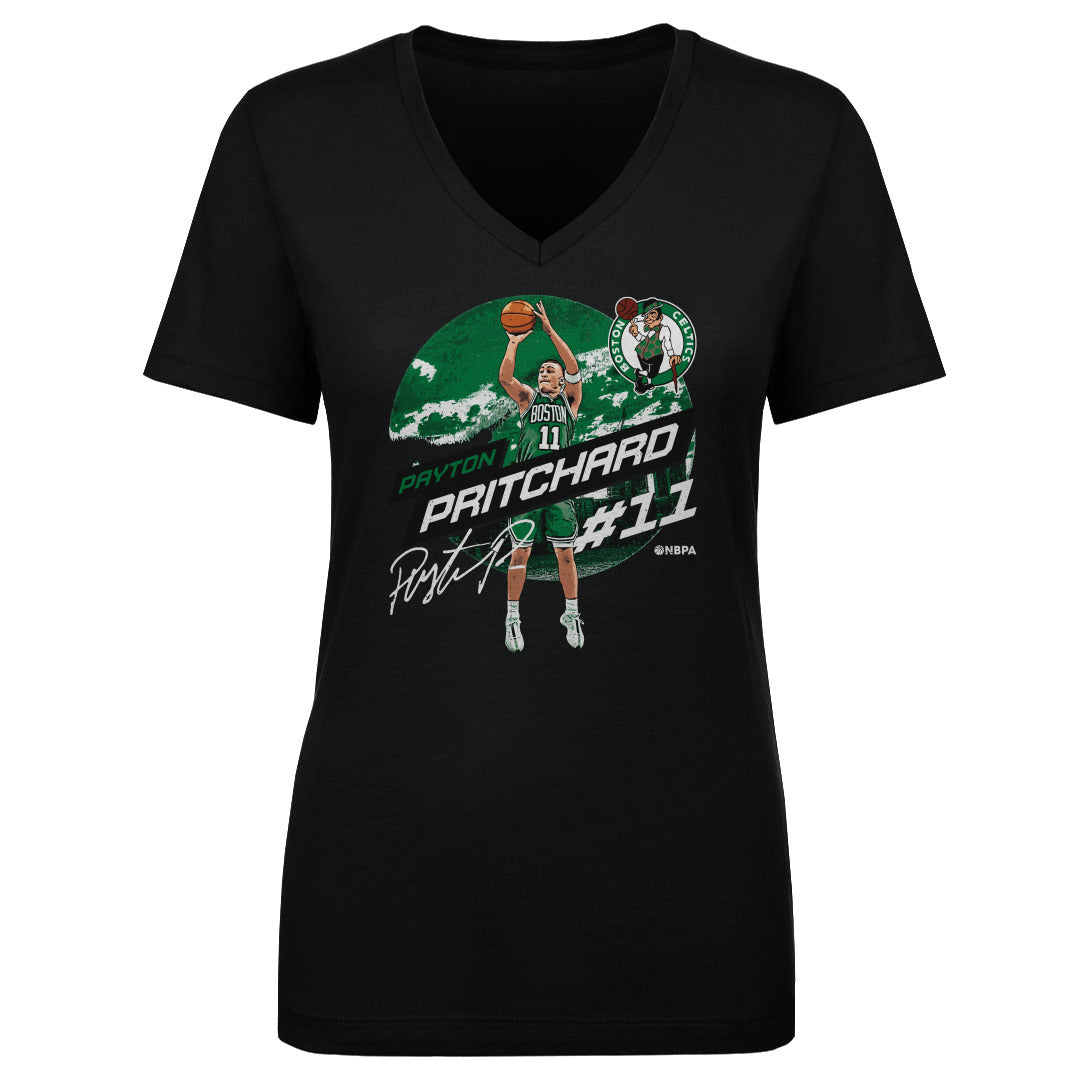 Payton Pritchard Boston Celtics City Emblem WHT