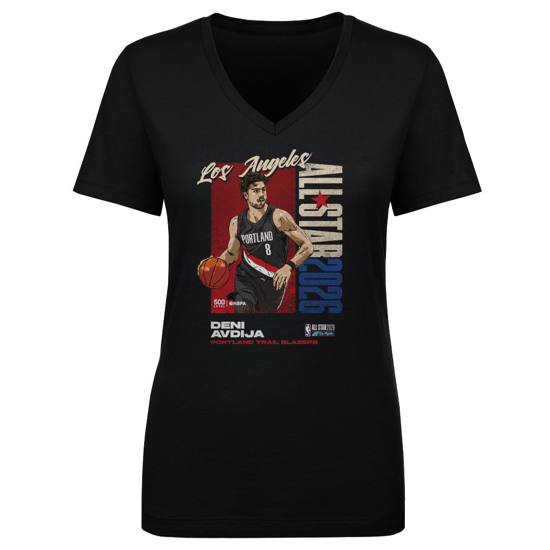 Deni Avdija Portland Trail Blazers 2026 NBA All-Star Vertical WHT