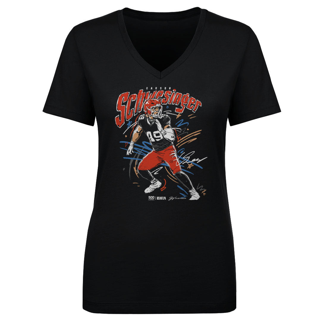 Carson Schwesinger Cleveland Scribble WHT