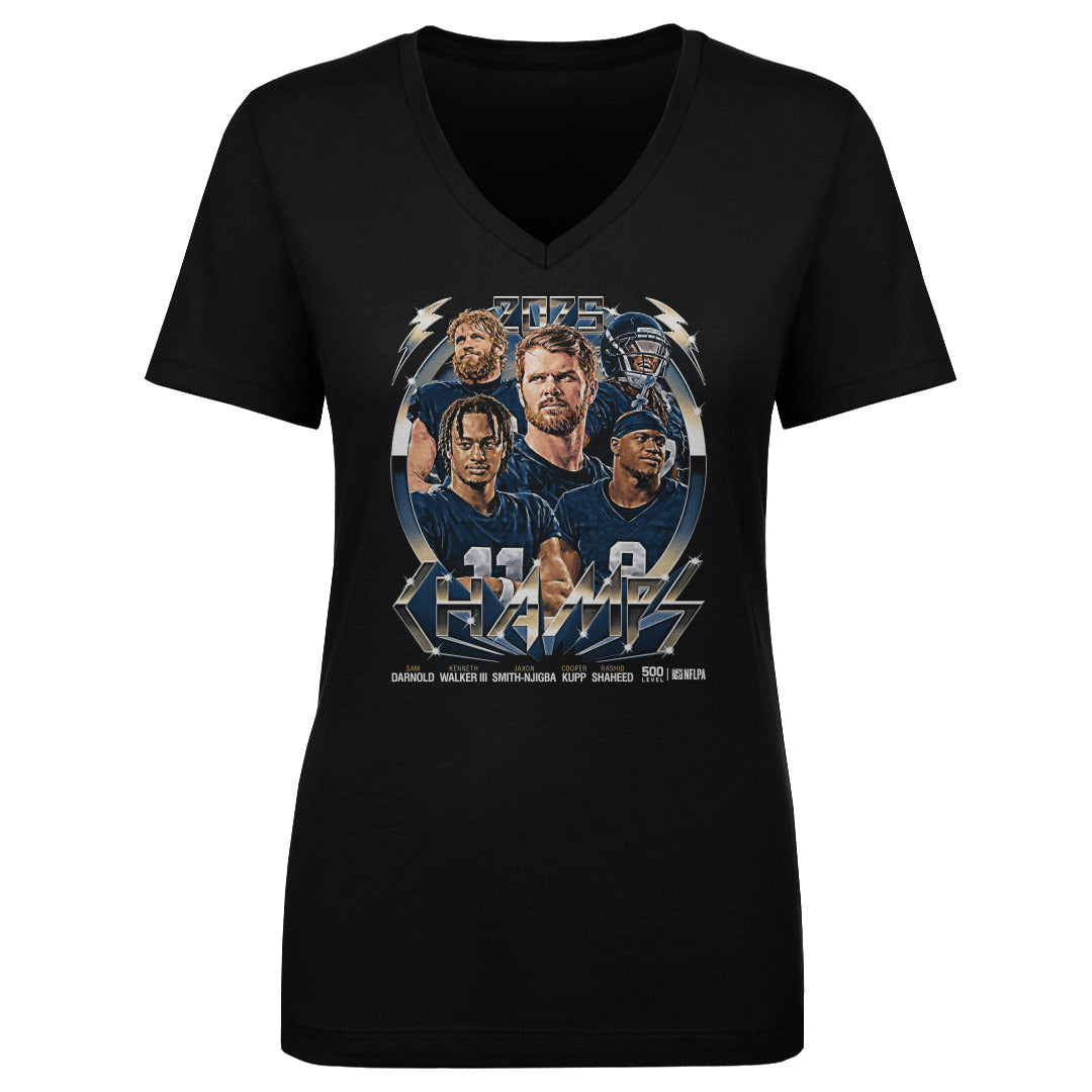 Seattle Football 2025 Champs Vintage WHT