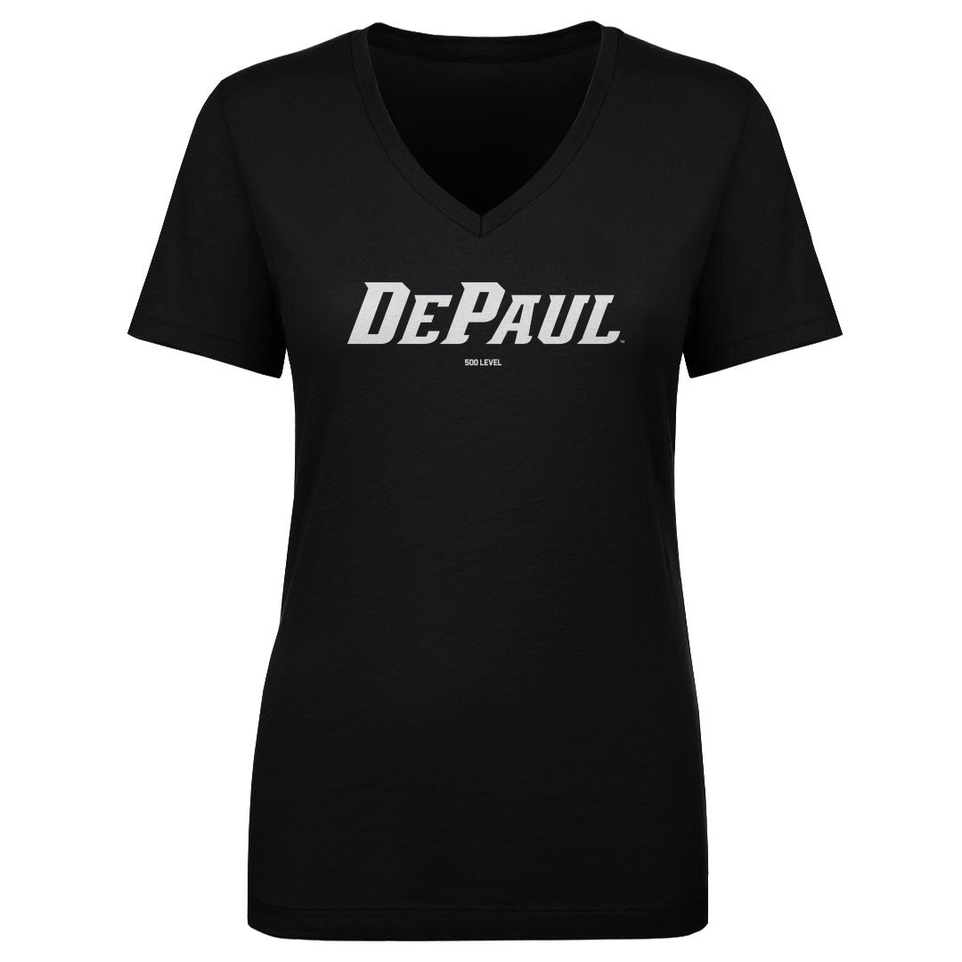 DePaul Blue Demons Wordmark White WHT