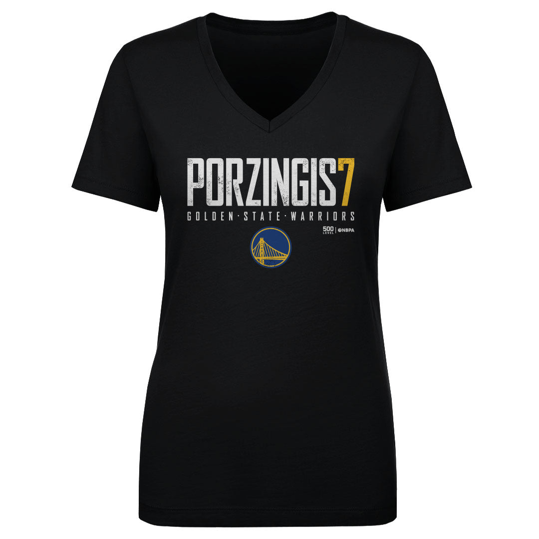 Kristaps Porzingis Golden State Warriors Elite WHT