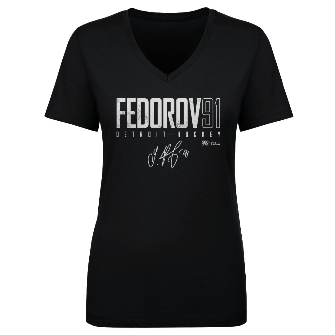 Sergei Fedorov Detroit Elite WHT