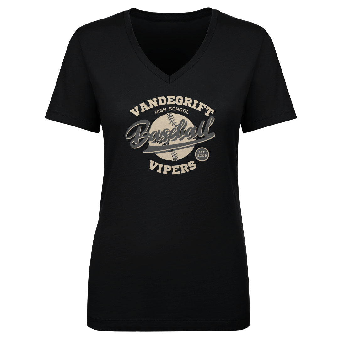 Vandegrift Crown Trio Baseball Script WHT