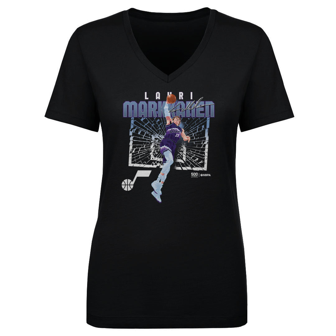 Lauri Markkanen Utah Jazz Shattered WHT
