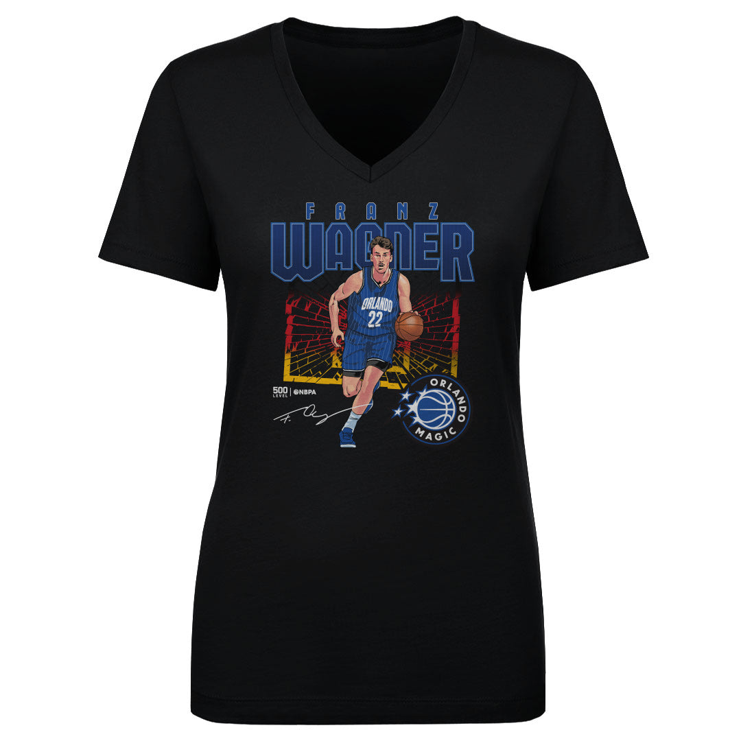 Franz Wagner Orlando Magic Shattered Flag WHT