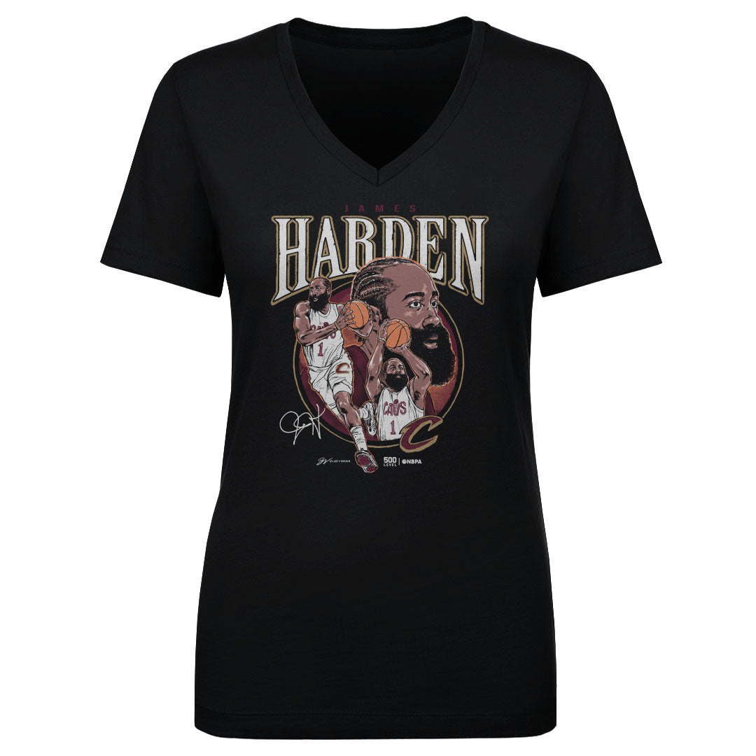 James Harden Cleveland Cavaliers Trio WHT
