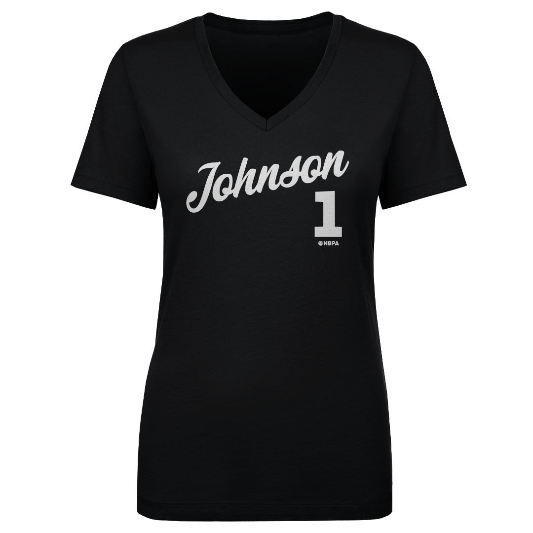Jalen Johnson Atlanta Script WHT