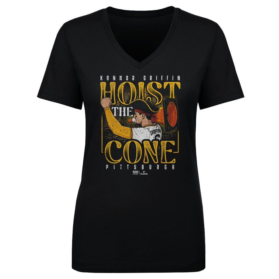 Konnor Griffin Pittsburgh Hoist The Cone WHT