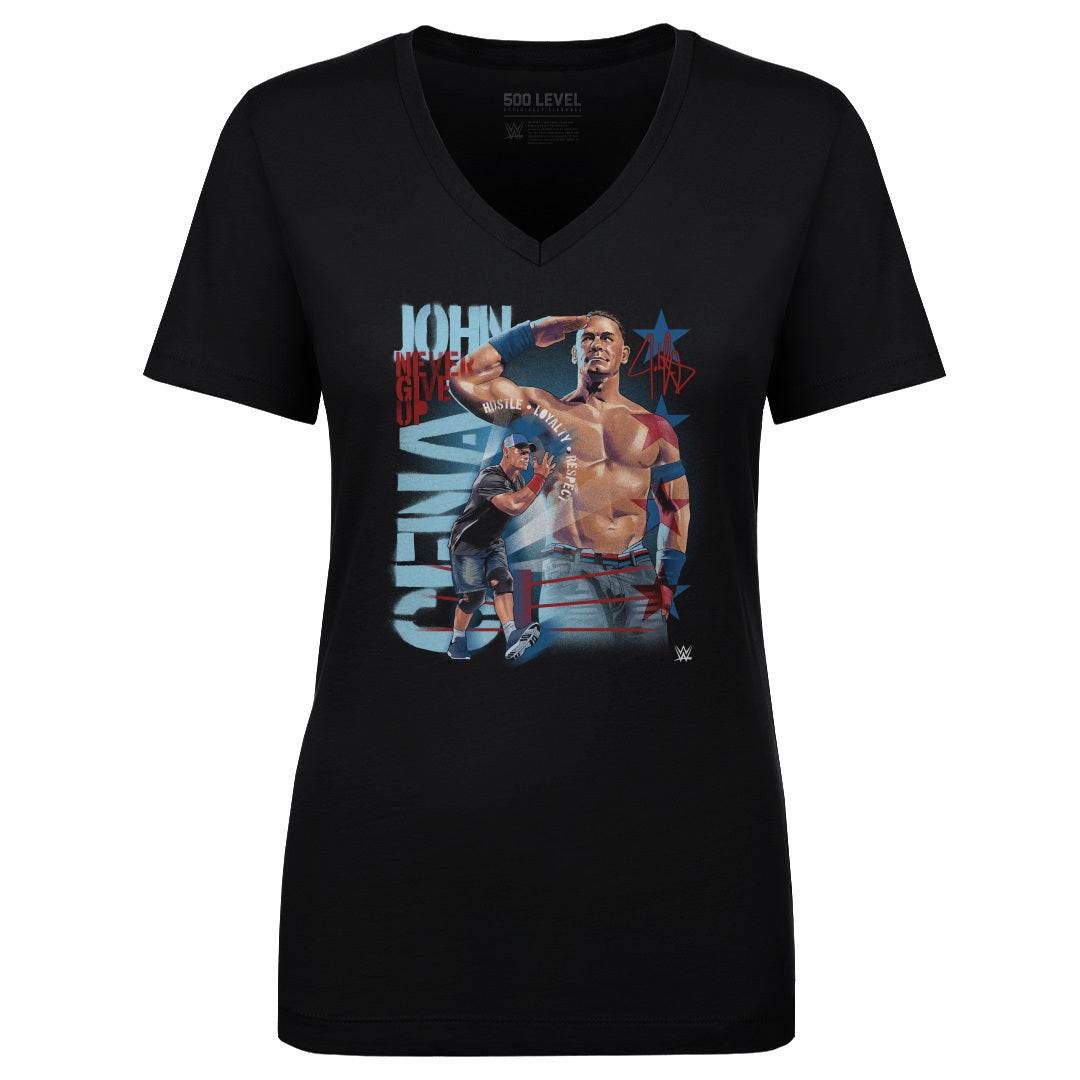 John Cena Never Give Up Salute WHT