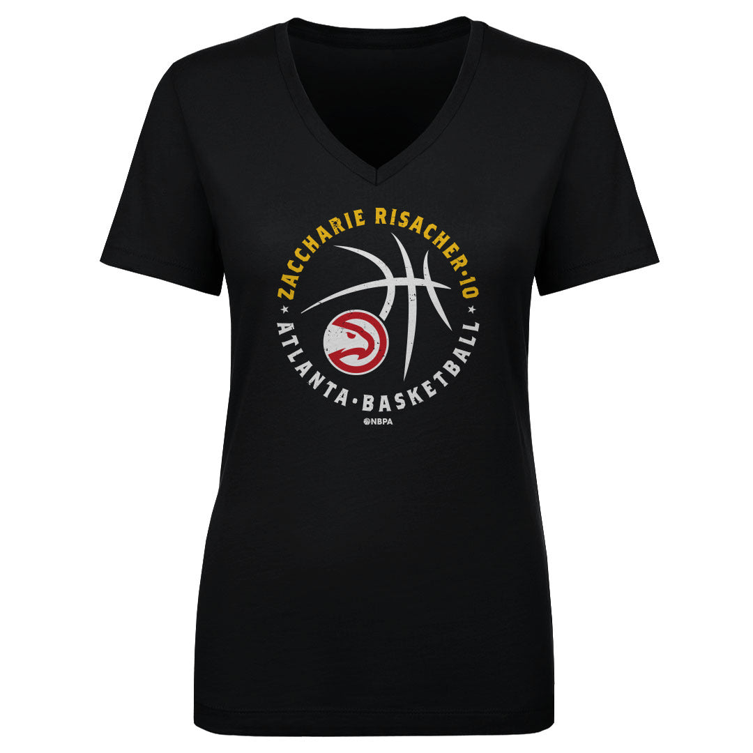 Zaccharie Risacher Atlanta Hawks Player Ball WHT