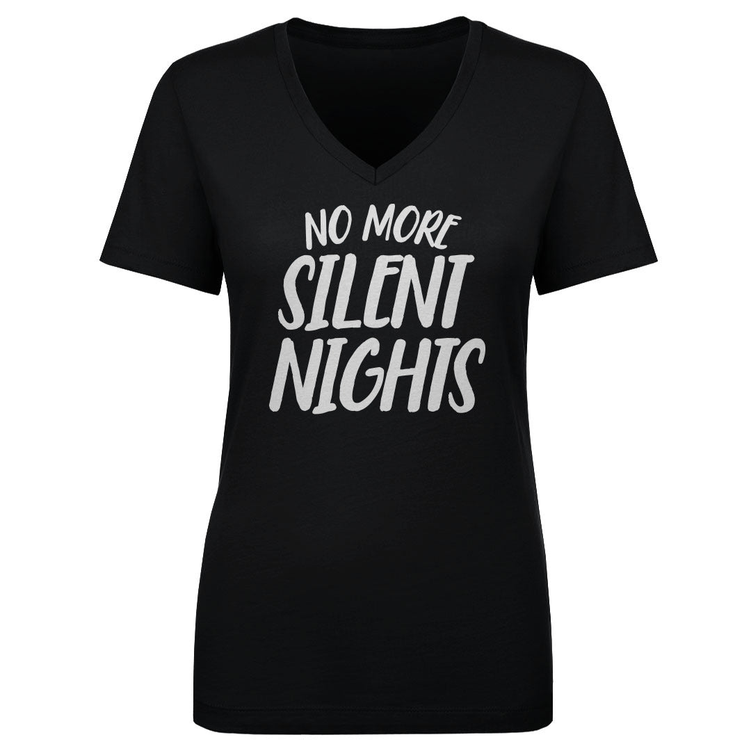 Christmas No More Silent Nights WHT