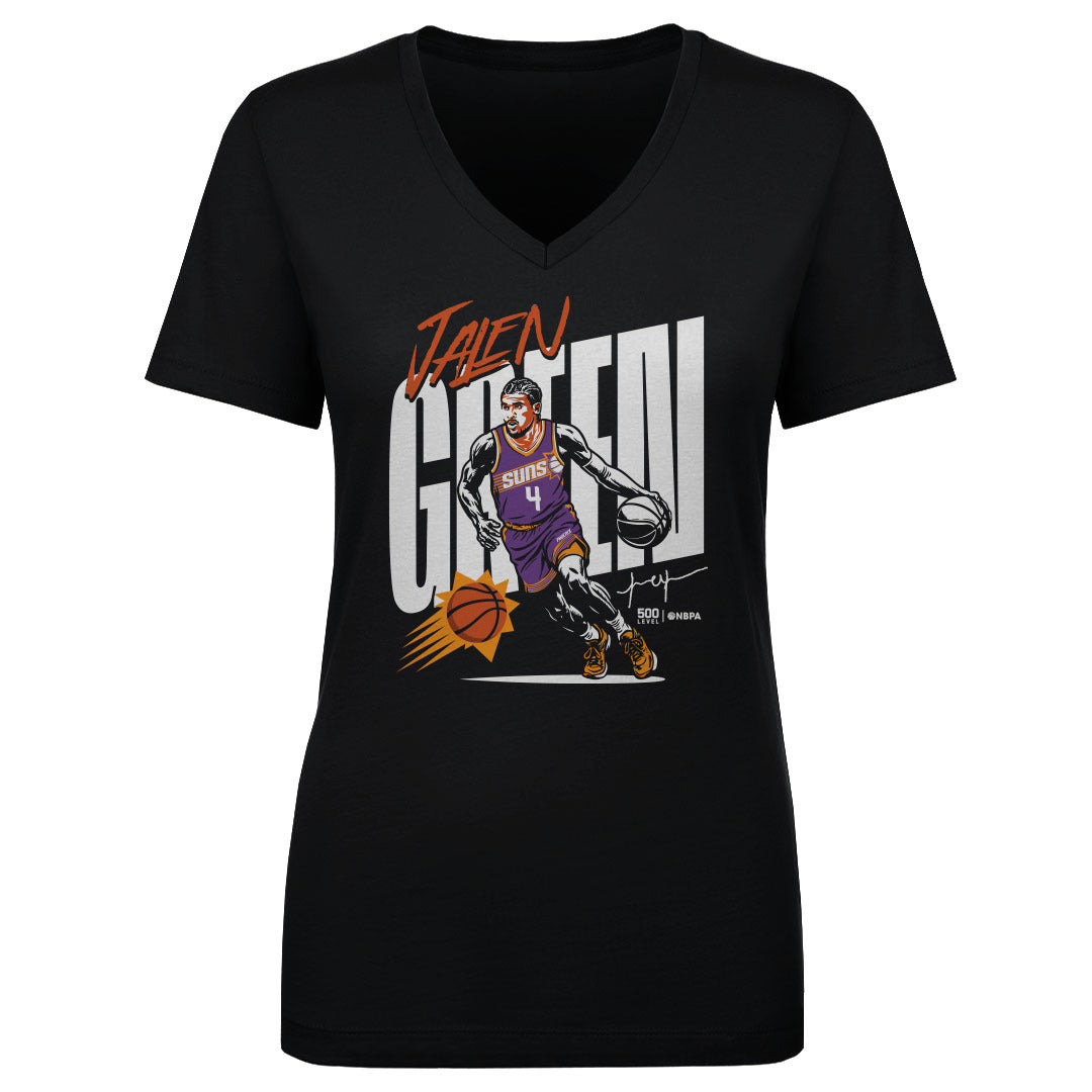 Jalen Green Phoenix Suns Vector WHT