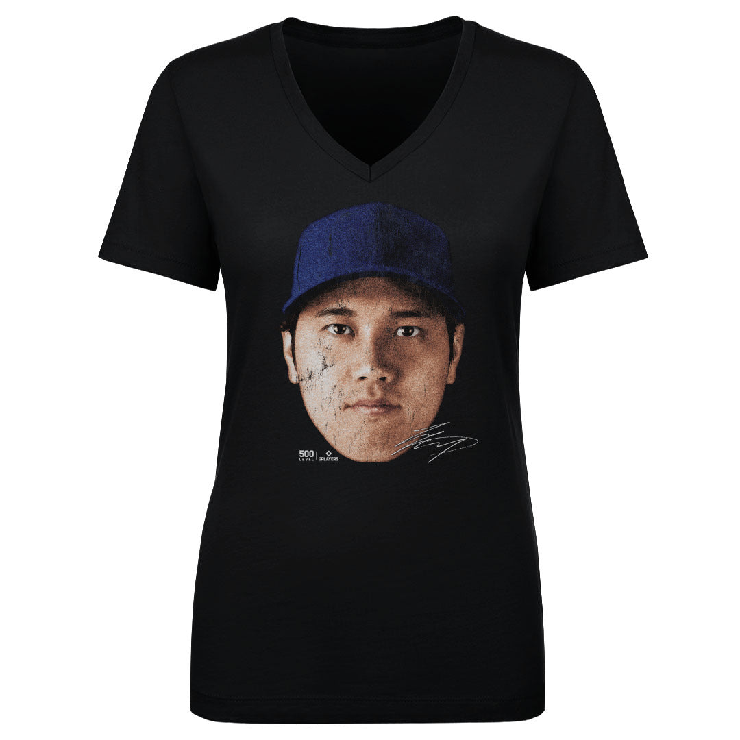 Shohei Ohtani Los Angeles D Vintage Head WHT