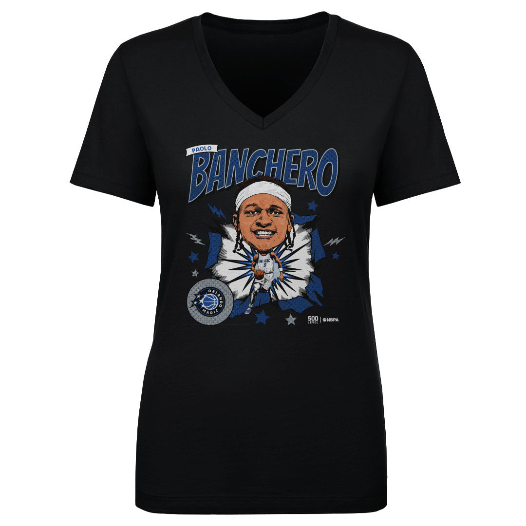 Paolo Banchero Orlando Magic Caricature WHT