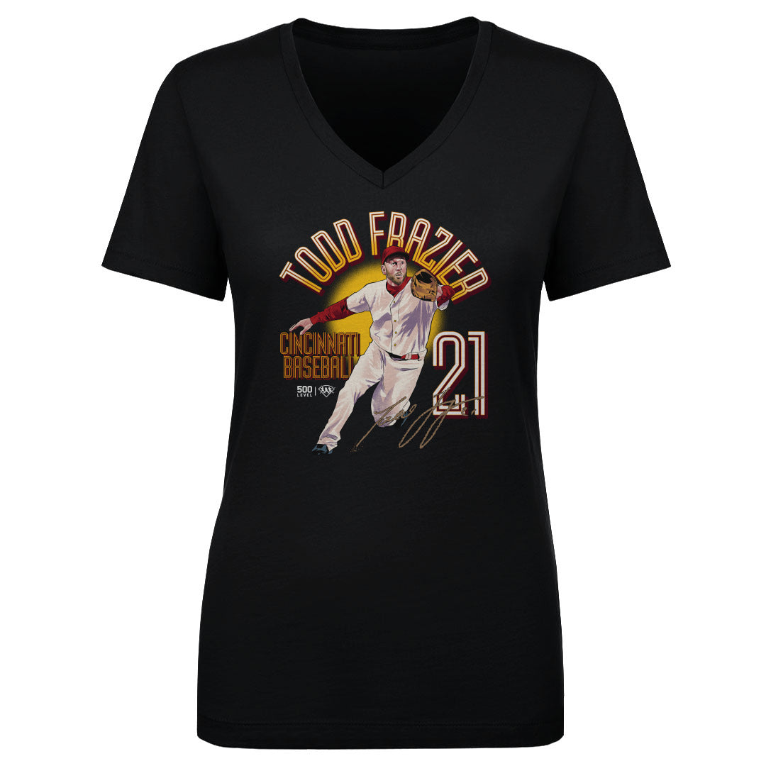 Todd Frazier Cincinnati Name Arc WHT
