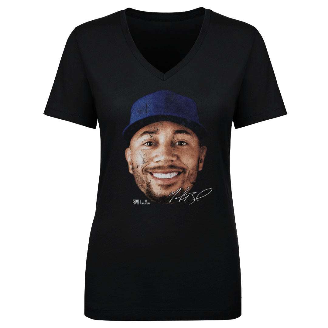 Mookie Betts Los Angeles D Vintage Head WHT