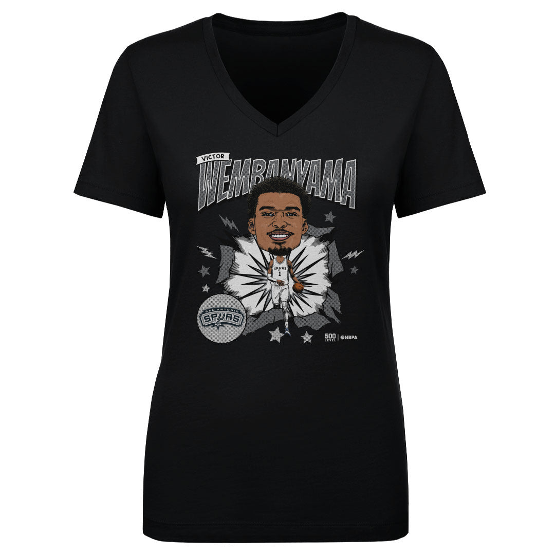 Victor Wembanyama San Antonio Spurs Caricature WHT