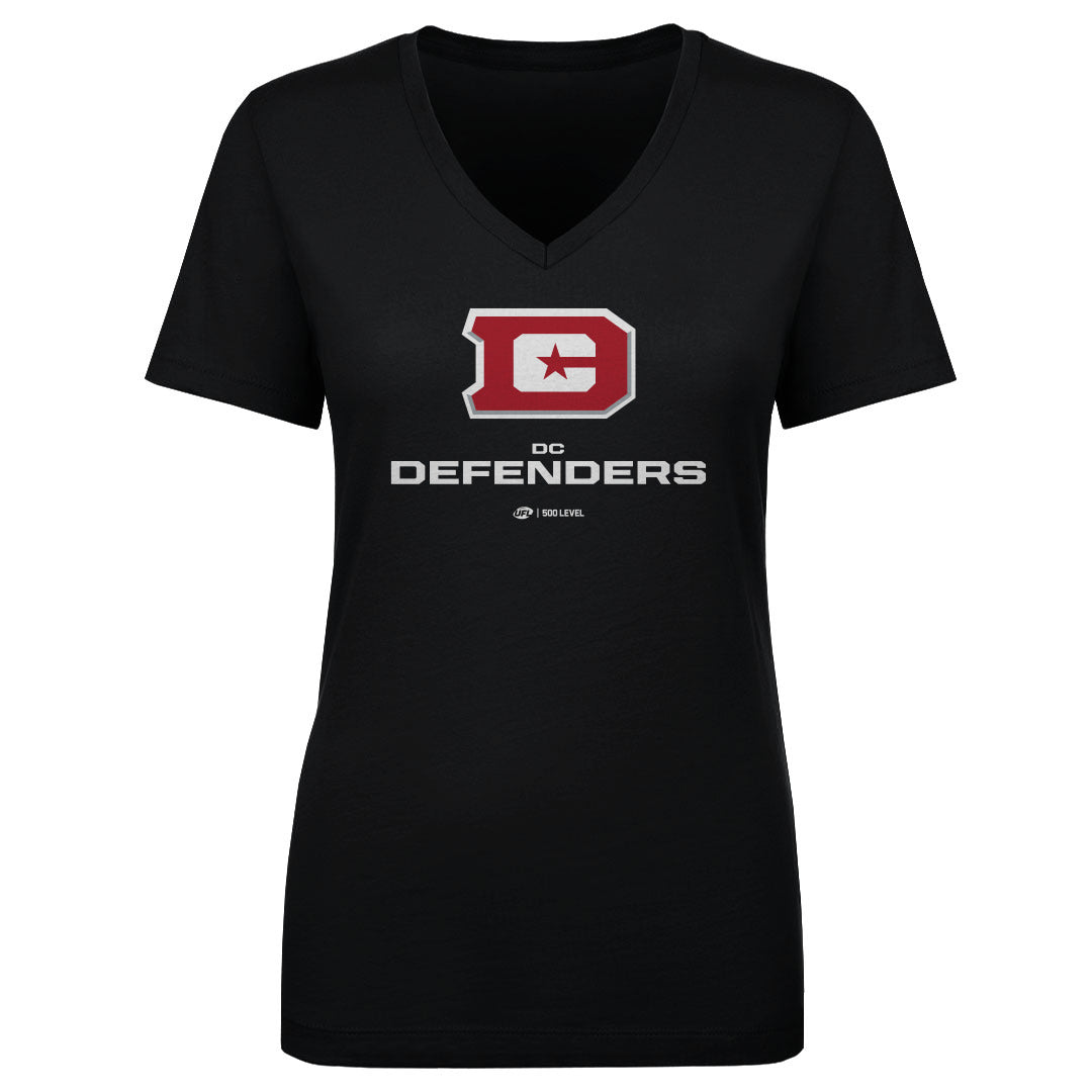 DC Defenders Primary Logo WHT