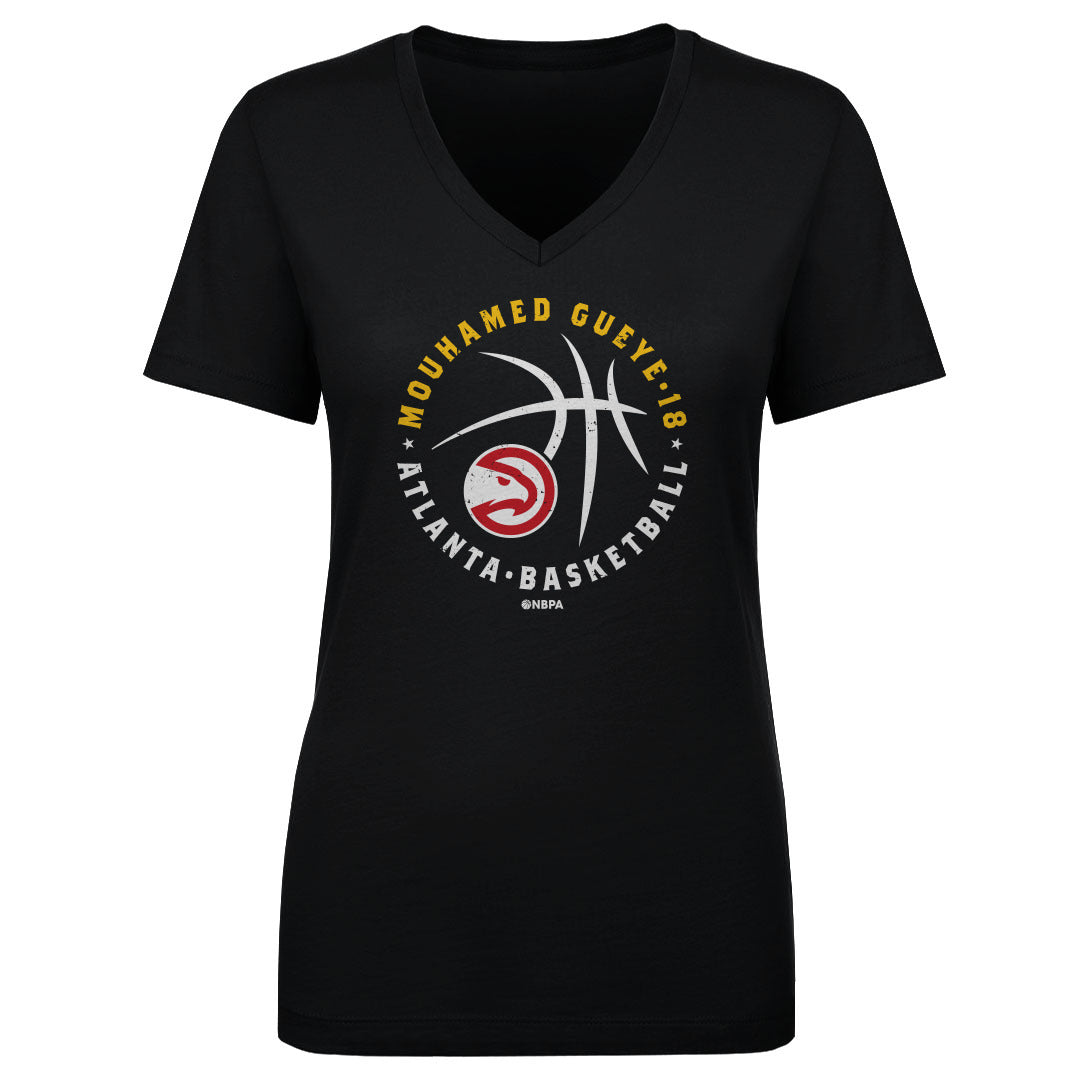 Mouhamed Gueye Atlanta Hawks Player Ball WHT