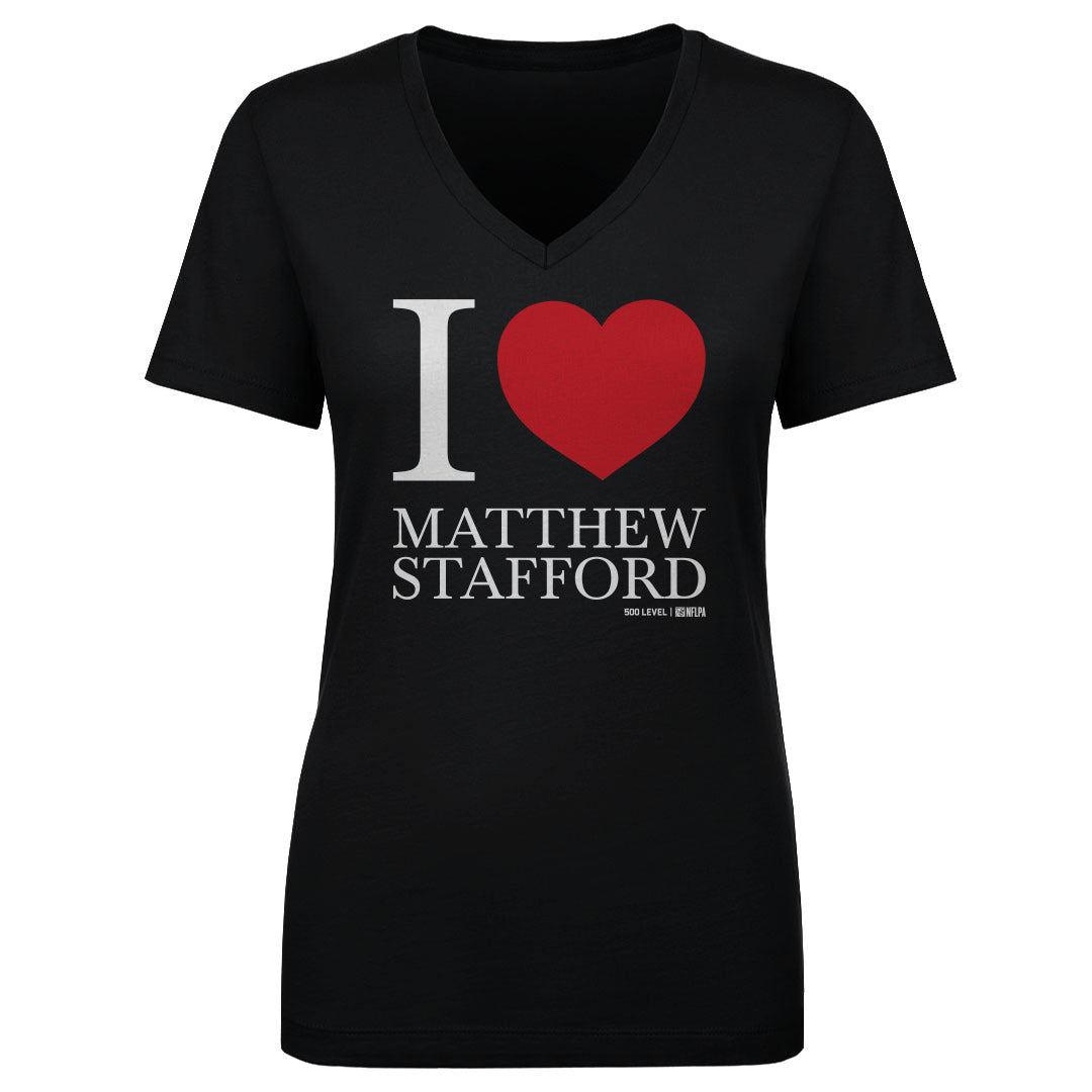Matthew Stafford Los Angeles R I Love WHT