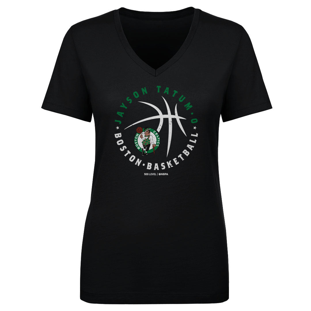 Jayson Tatum Boston Celtics Player Ball WHT