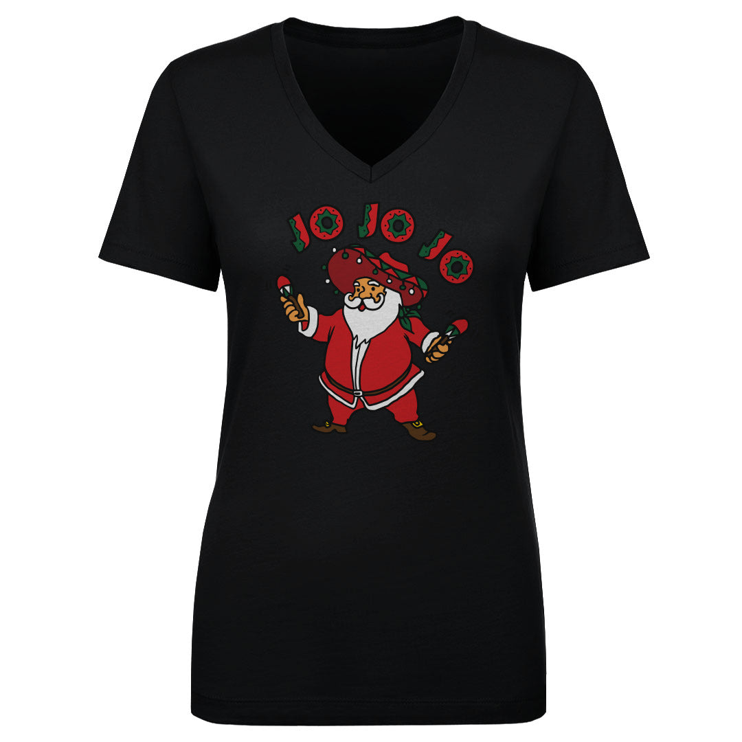 Christmas Mexican Santa WHT