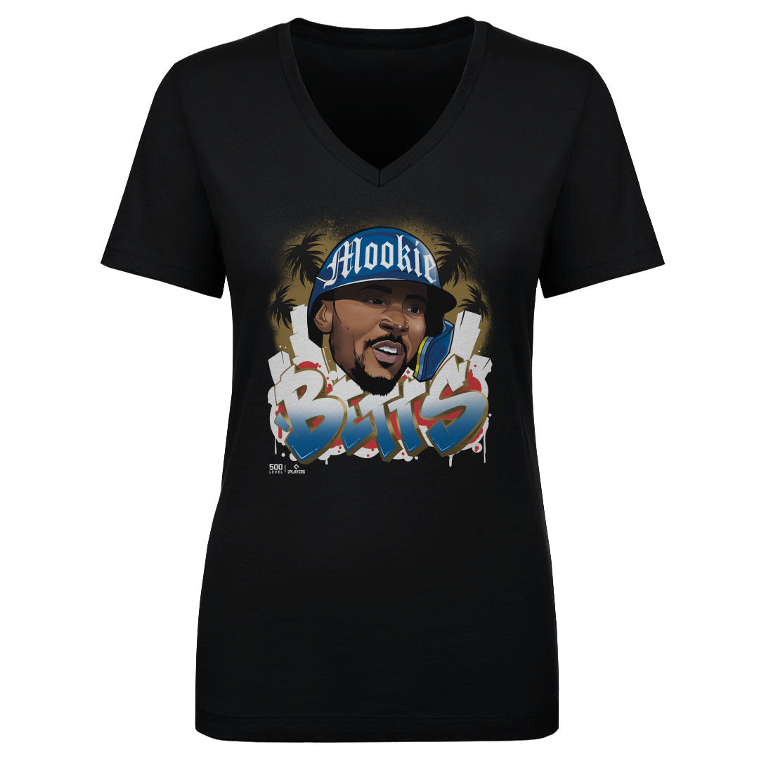 Mookie Betts Los Angeles D Graffiti WHT