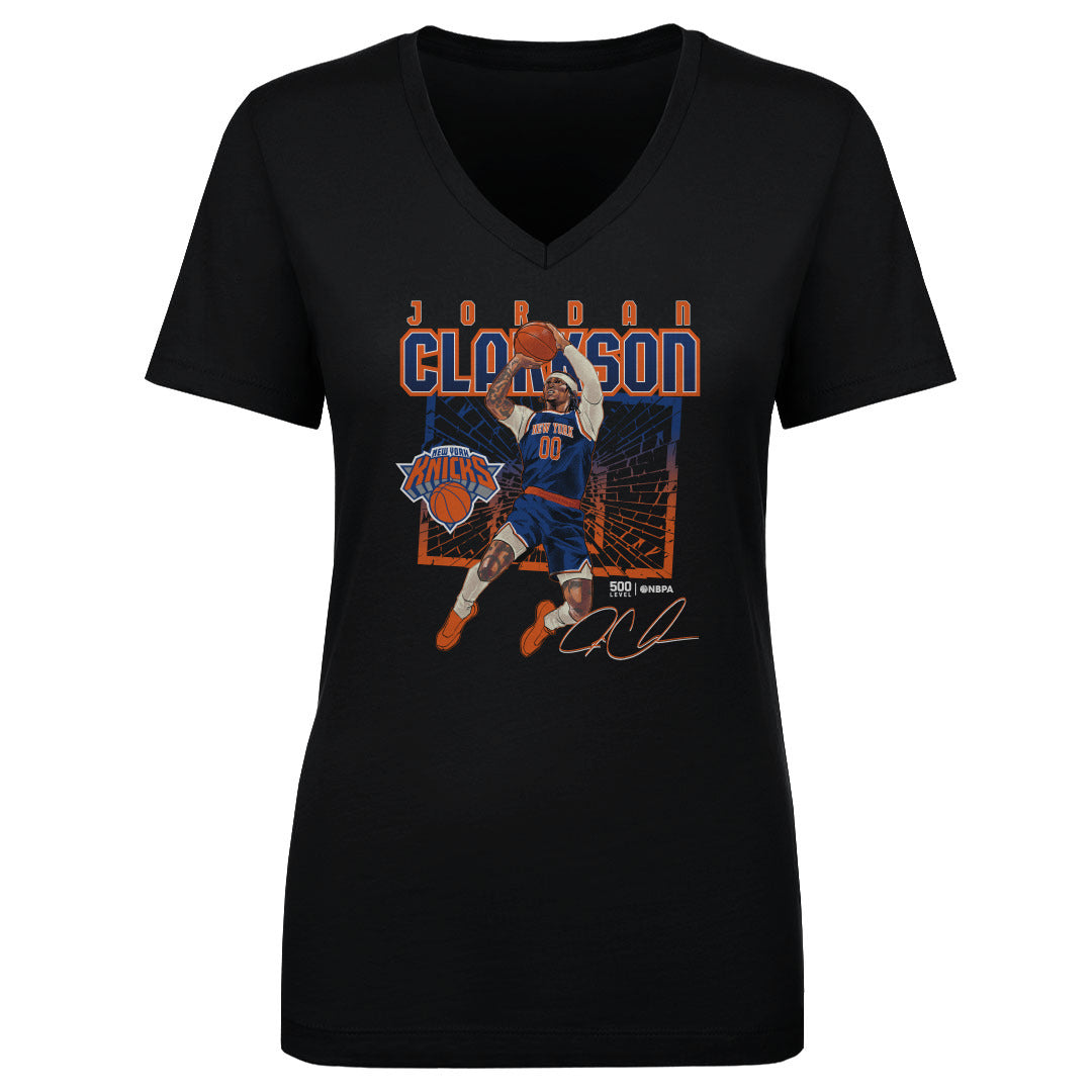 Jordan Clarkson New York Knicks Shattered WHT