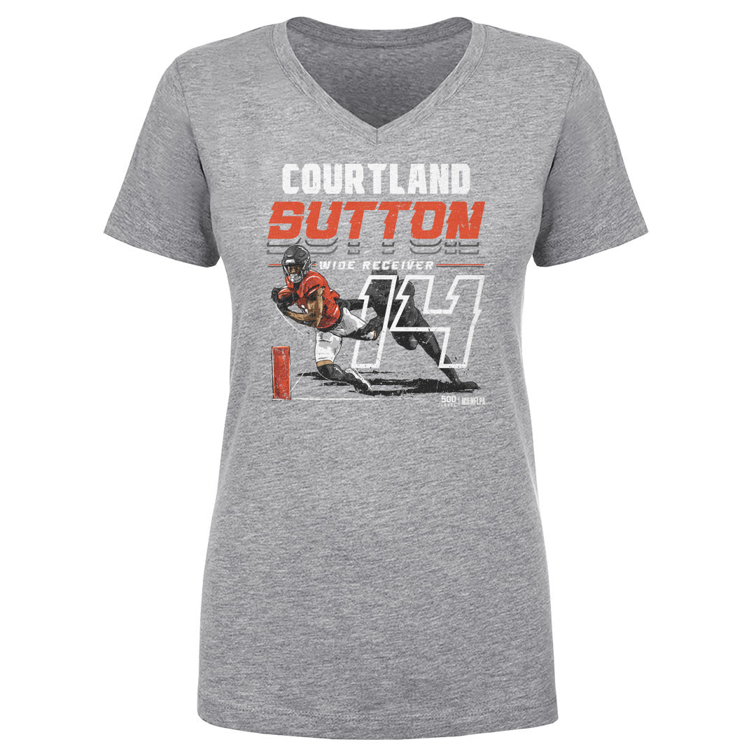 Courtland Sutton Denver Player Name WHT
