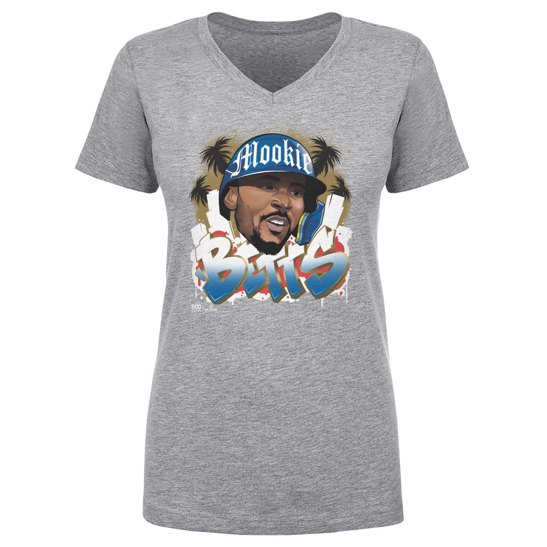 Mookie Betts Los Angeles D Graffiti WHT