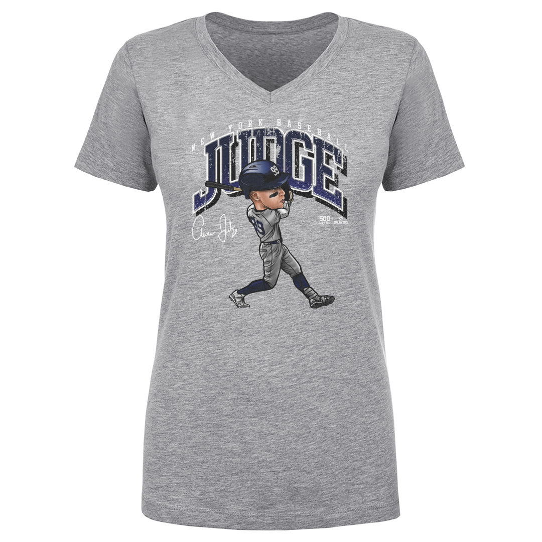 Aaron Judge New York Y Cartoon WHT