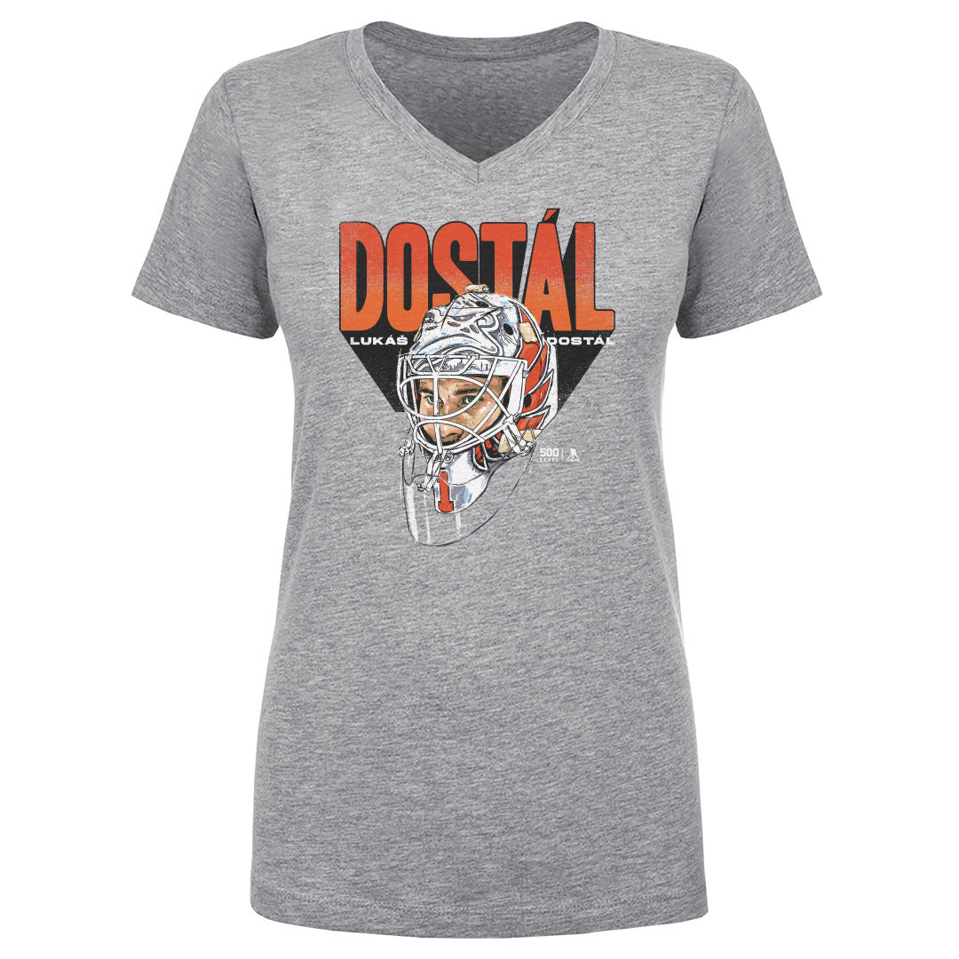 Lukas Dostal Anaheim Hockey Mask WHT