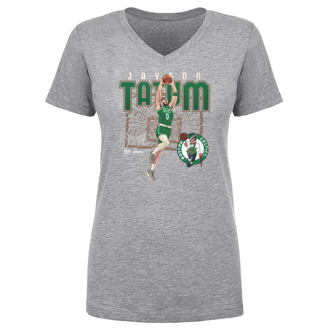 Jayson Tatum Boston Celtics Shattered WHT