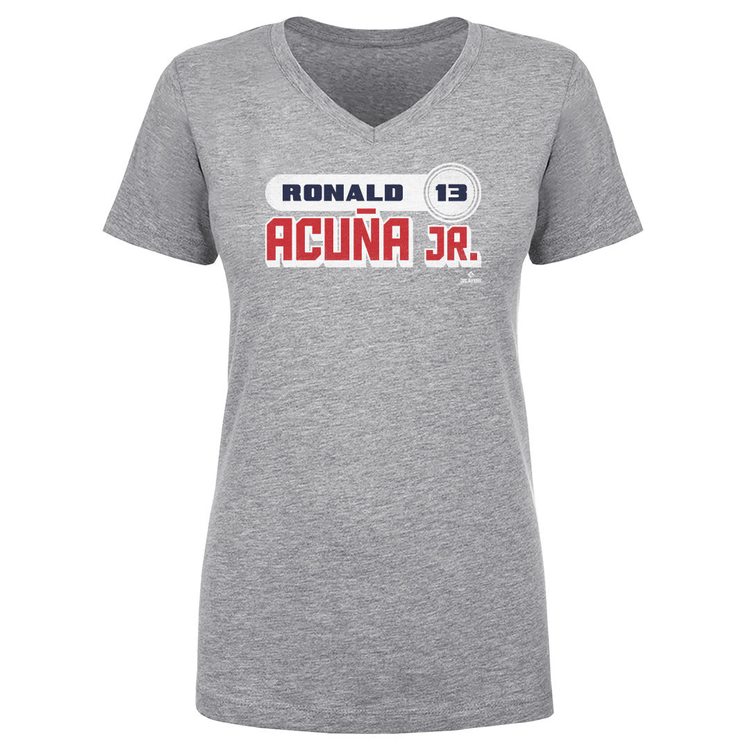 Ronald Acuna Jr. Retro Font WHT