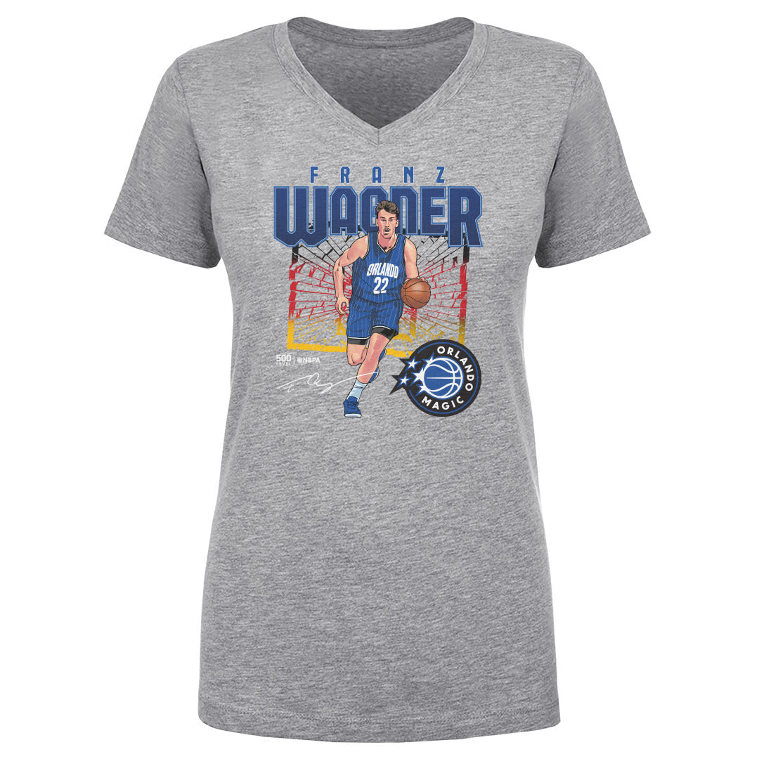 Franz Wagner Orlando Magic Shattered Flag WHT