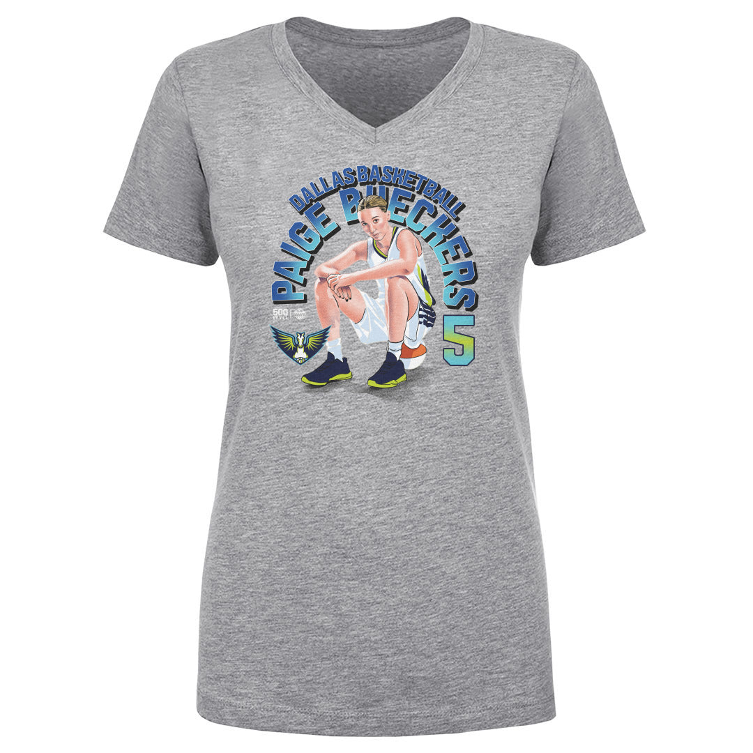 Paige Bueckers Dallas Wings Name Arc WHT