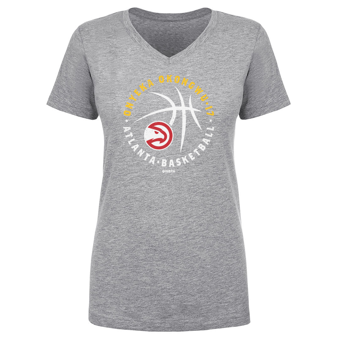 Onyeka Okongwu Atlanta Hawks Player Ball WHT