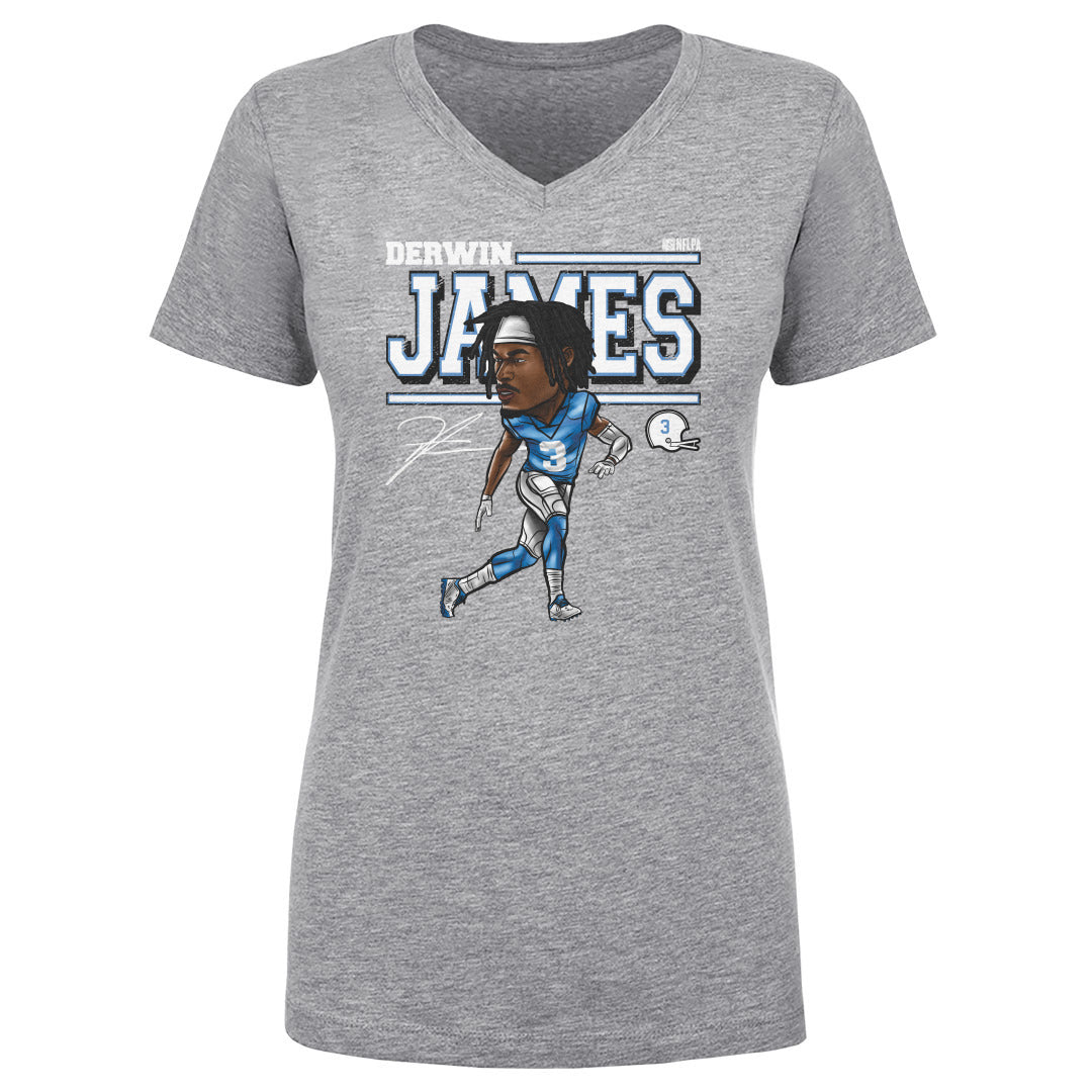 Derwin James Los Angeles C Cartoon WHT
