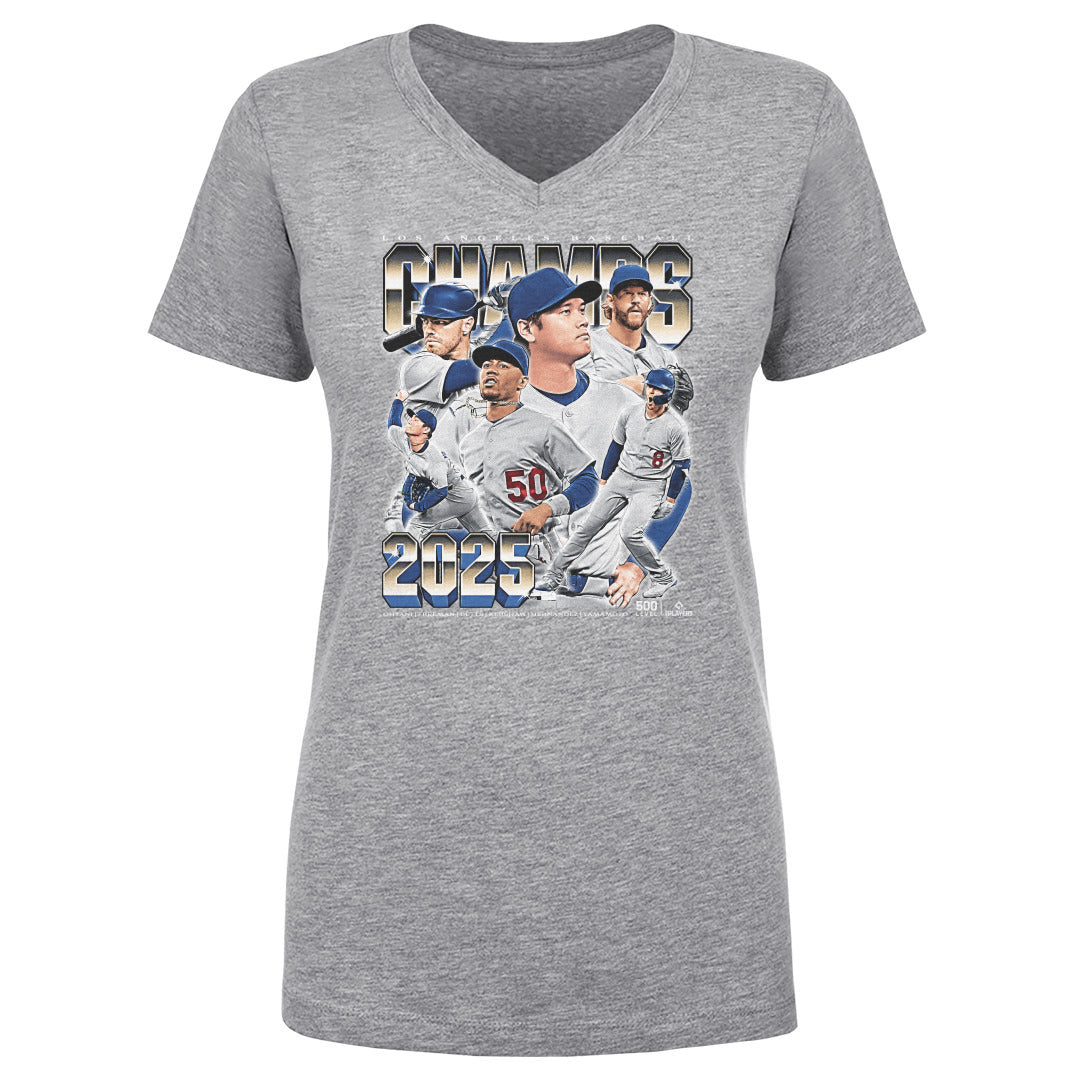 Los Angeles D Baseball 2025 Champs Vintage WHT