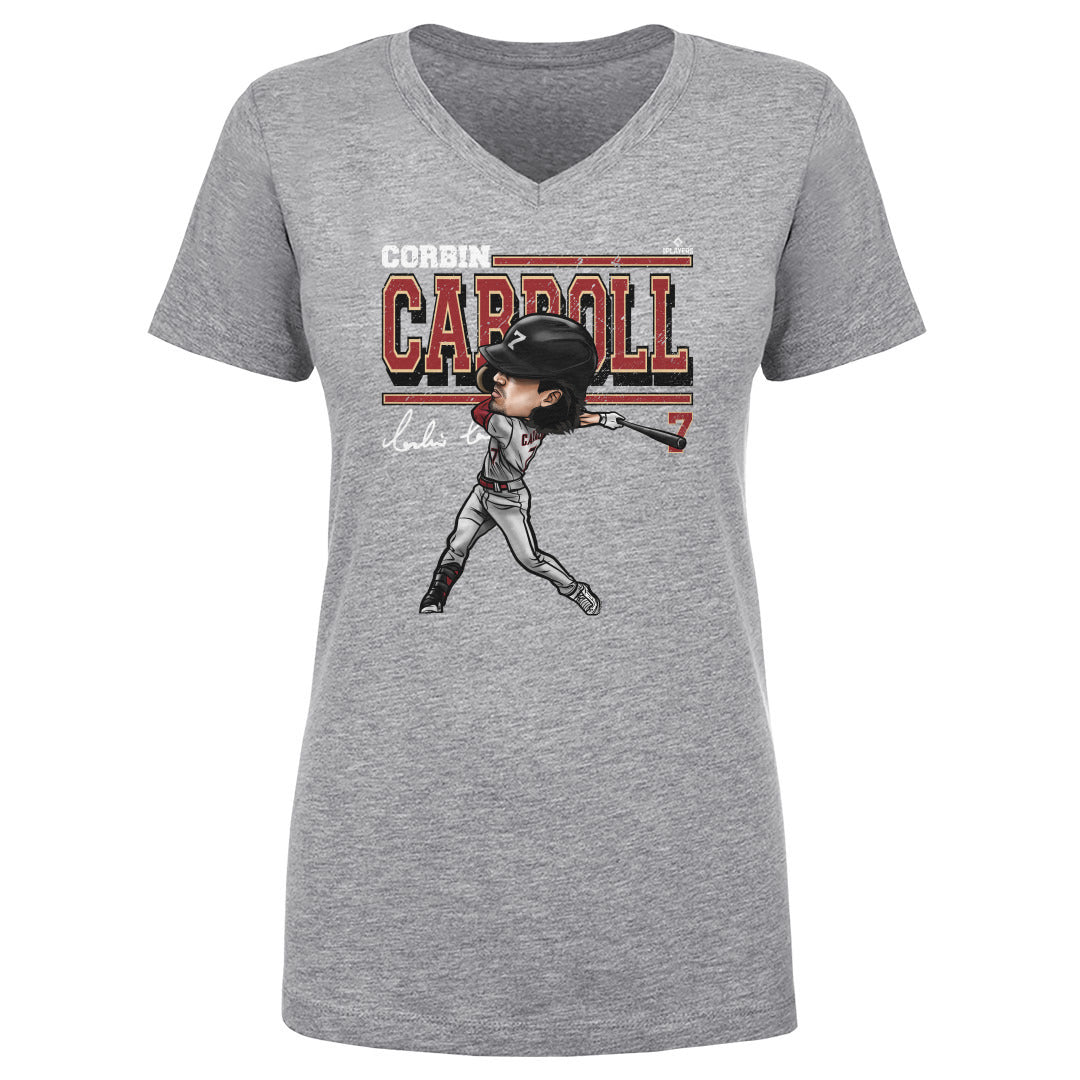 Corbin Carroll Arizona Cartoon WHT
