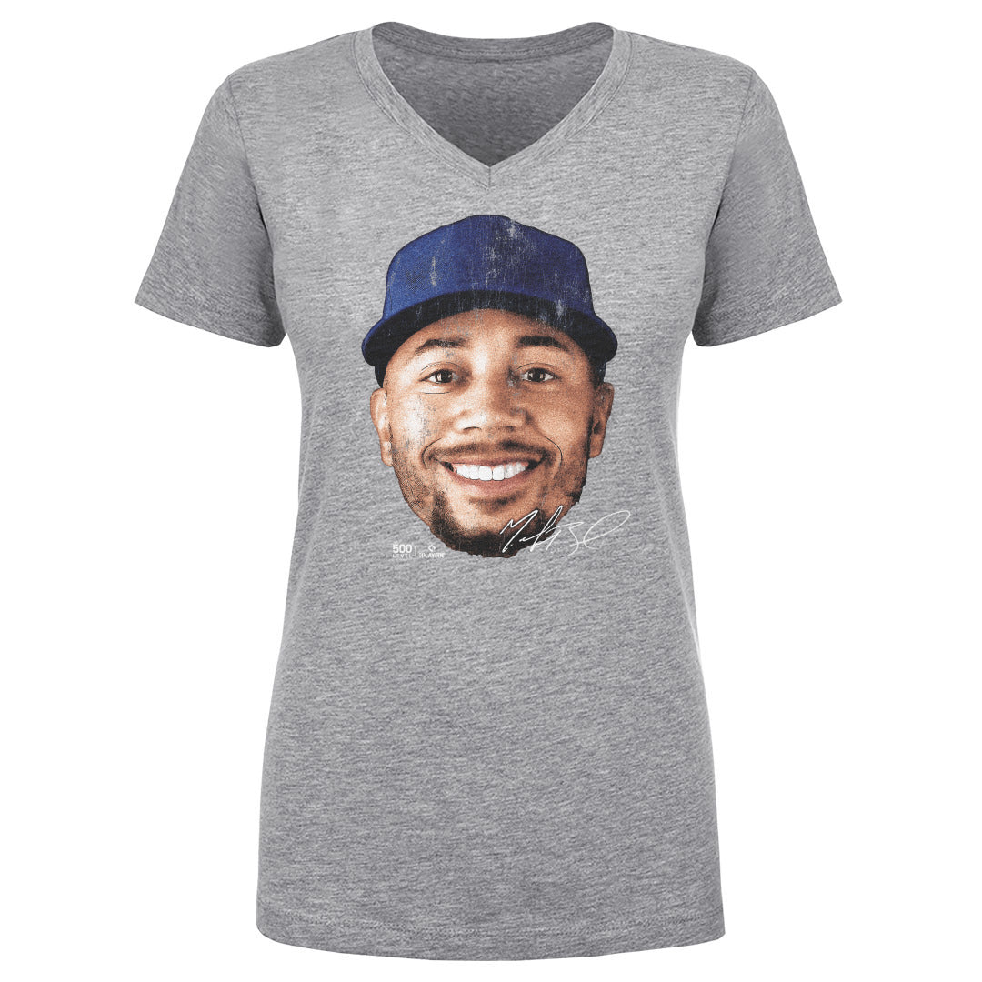 Mookie Betts Los Angeles D Vintage Head WHT