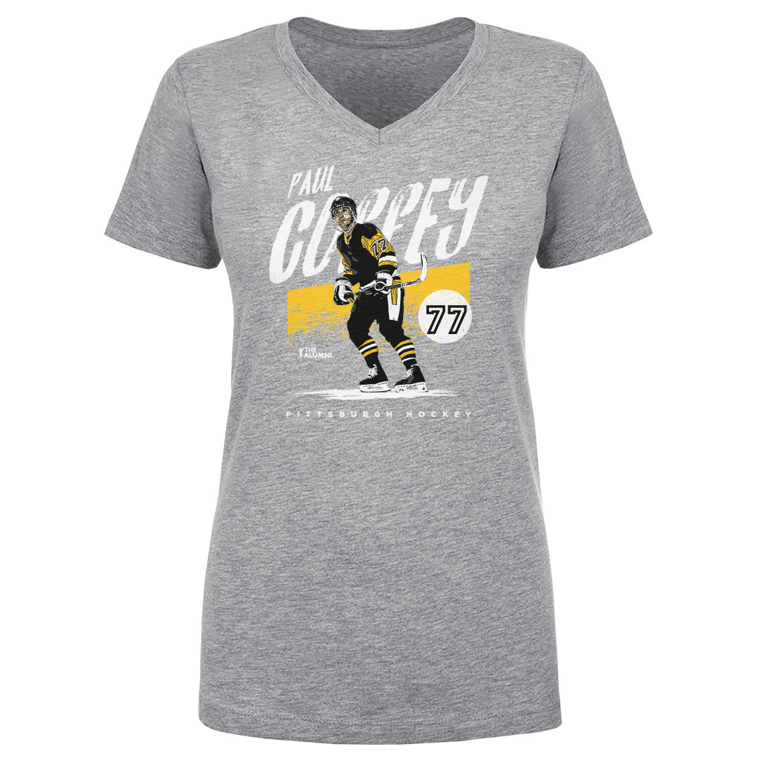 Paul Coffey Pittsburgh Grunge WHT