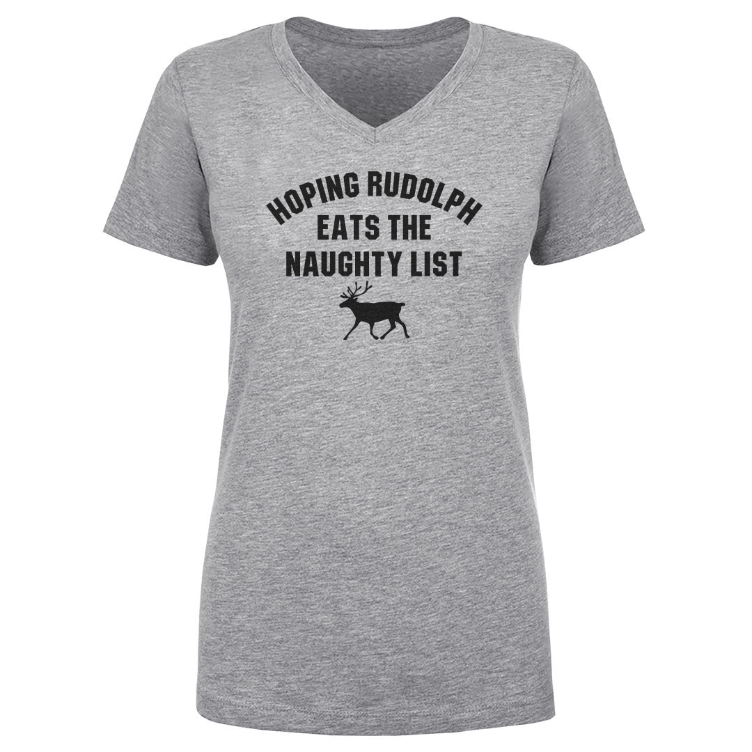 Christmas Hoping Rudolph Eats The Naughty List